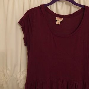3 FOR 20 Target Soft Peplum Top